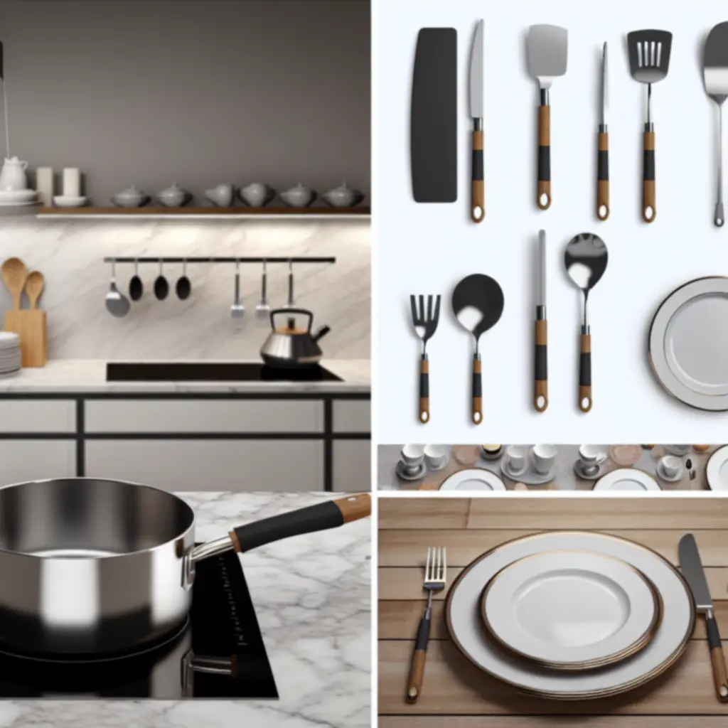 Przegląd kategorii produktów Kitchenkitx: garnki, przybory kuchenne i zastawa stołowa